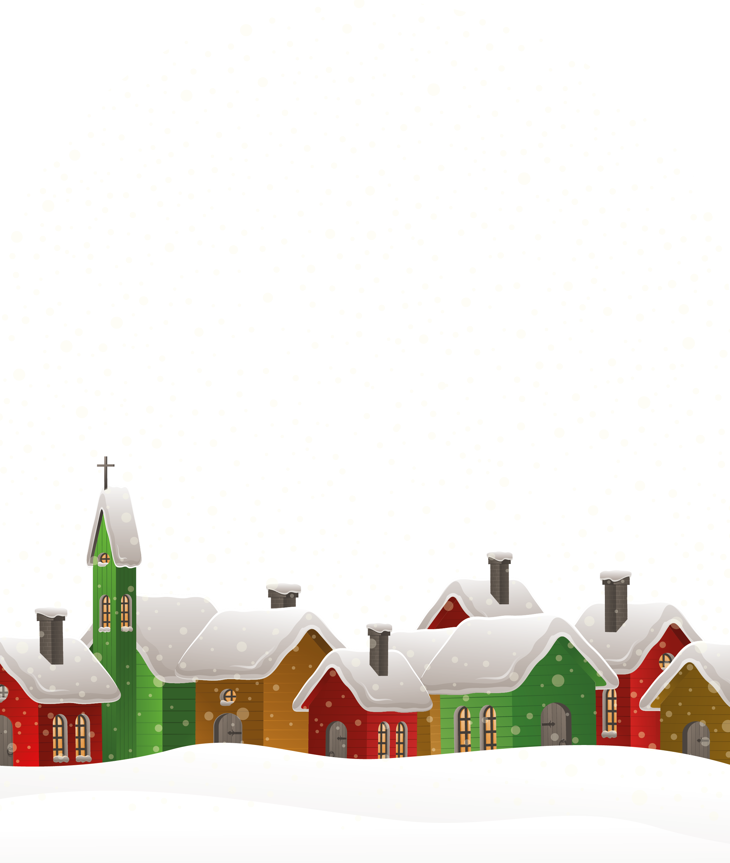 Зимний город